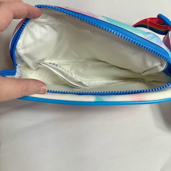 NWT. Disney Pride Collection crossbody hip fanny pack featuring a rainbow strap. - Picture 7 of 11